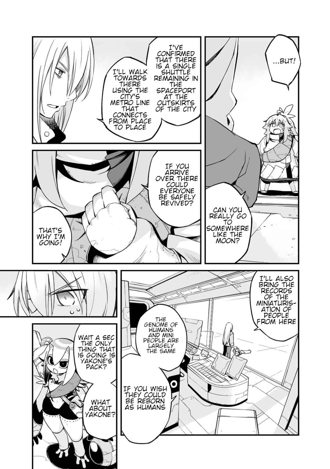 Sekai wa Owattemo Ikirutte Tanoshii Chapter 21.2 - Page 8