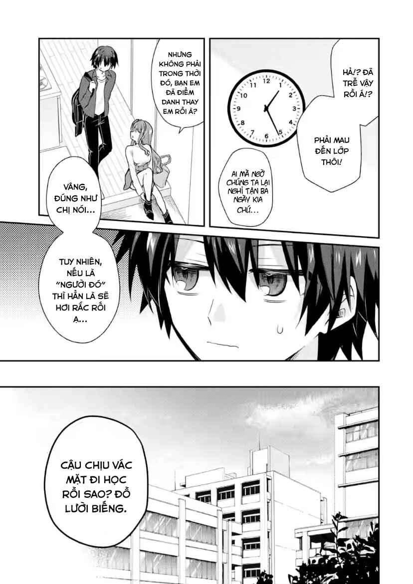 Osake to Senpai Kanojo to no Amaama Doukyo Lovecome wa Nijuusai ni Natte kara Chapter 3 - Page 4