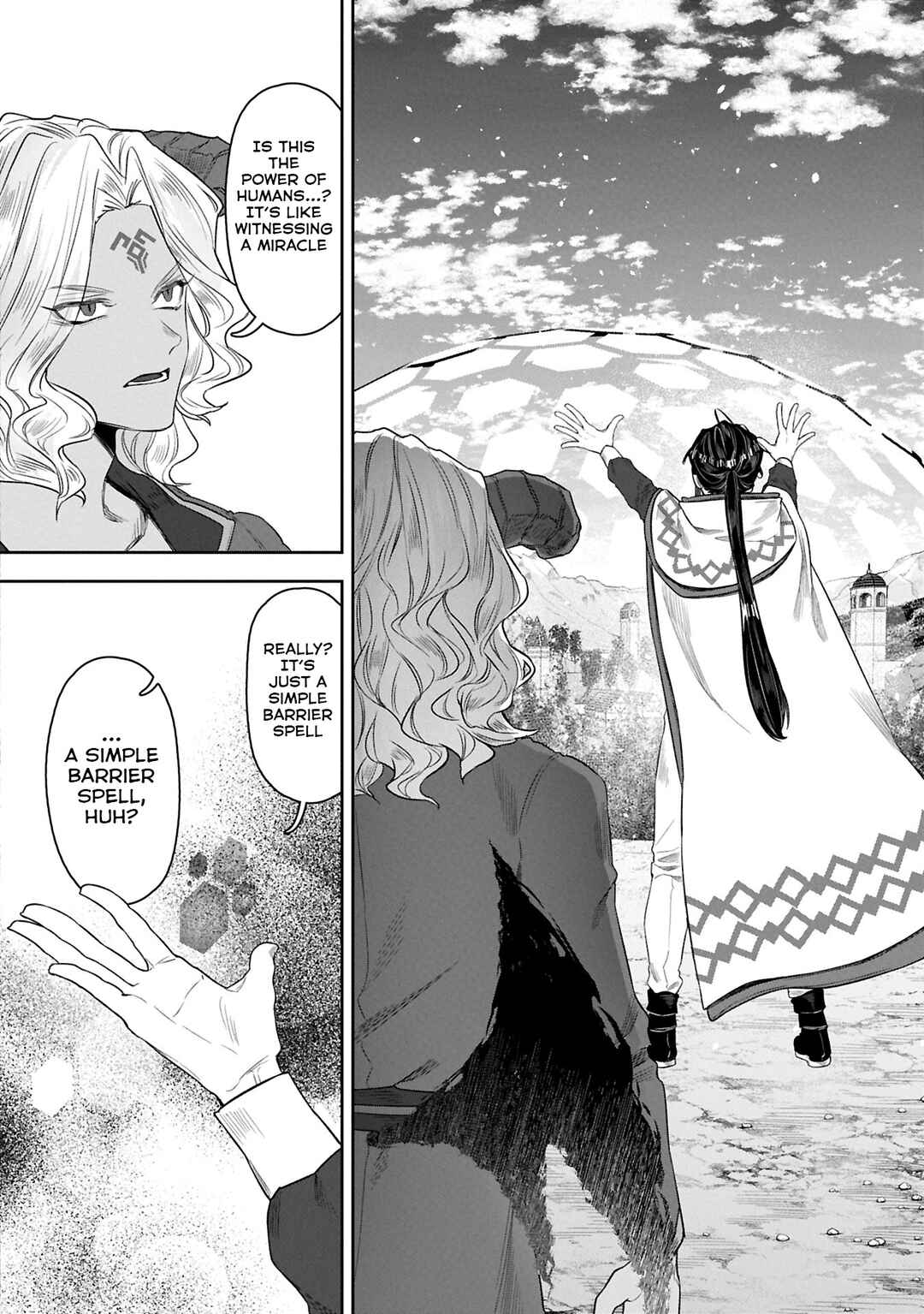 Kuni ni Saikyou no Barrier wo Hattara Heiwa ni Narisugite Tsuihousaremashita ~Ore no Mahou ga Yabasugite, Bijo to Mazoku ni Kakomarerun da ga!?~ Chapter 11 - Page 26