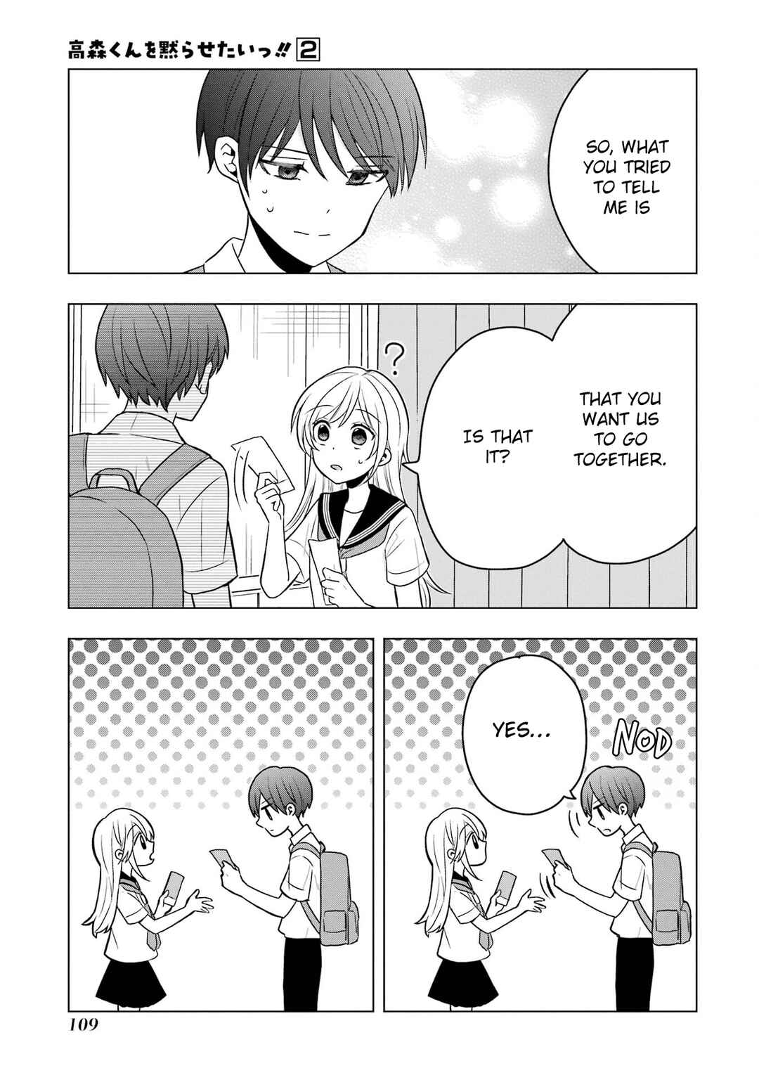 Takamori-kun wo Damarasetai!! Chapter 8 - Page 25