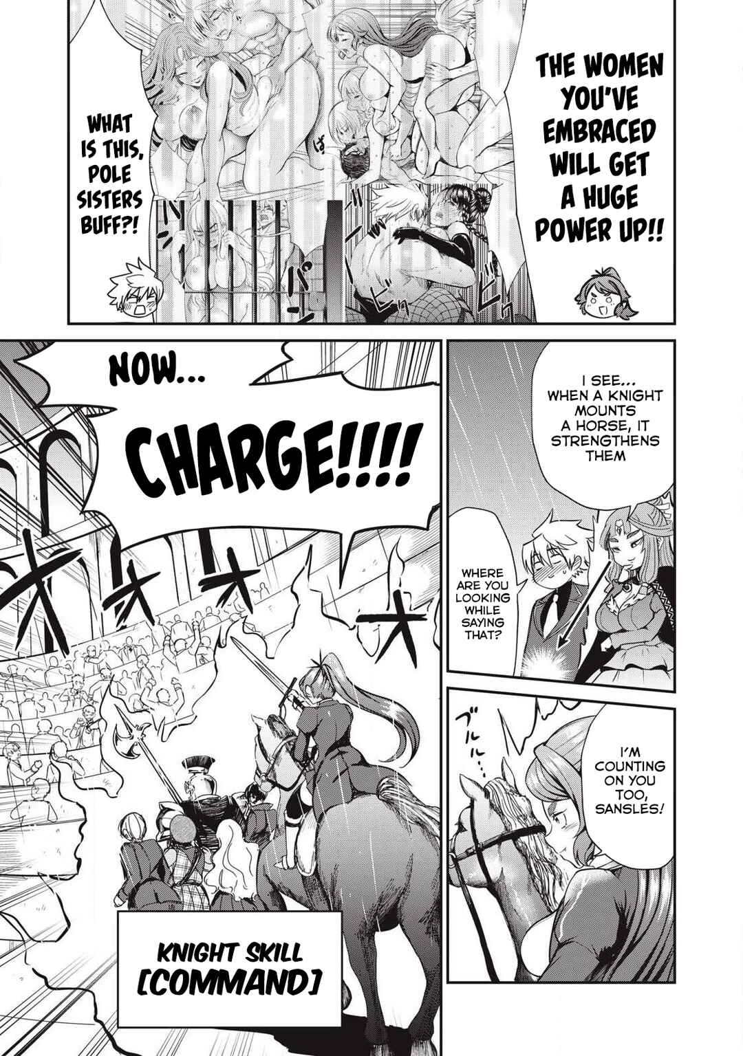 Isekai Koushoku Musouroku ~Isekai Tensei no Chie to Chikara wo, Tada Hitasura ×××× Suru tame ni Tsukau~ Chapter 54 - Page 7