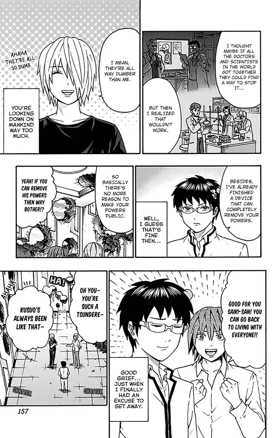 The Disastrous Life of Saiki K. Chapter 272 - Page 8