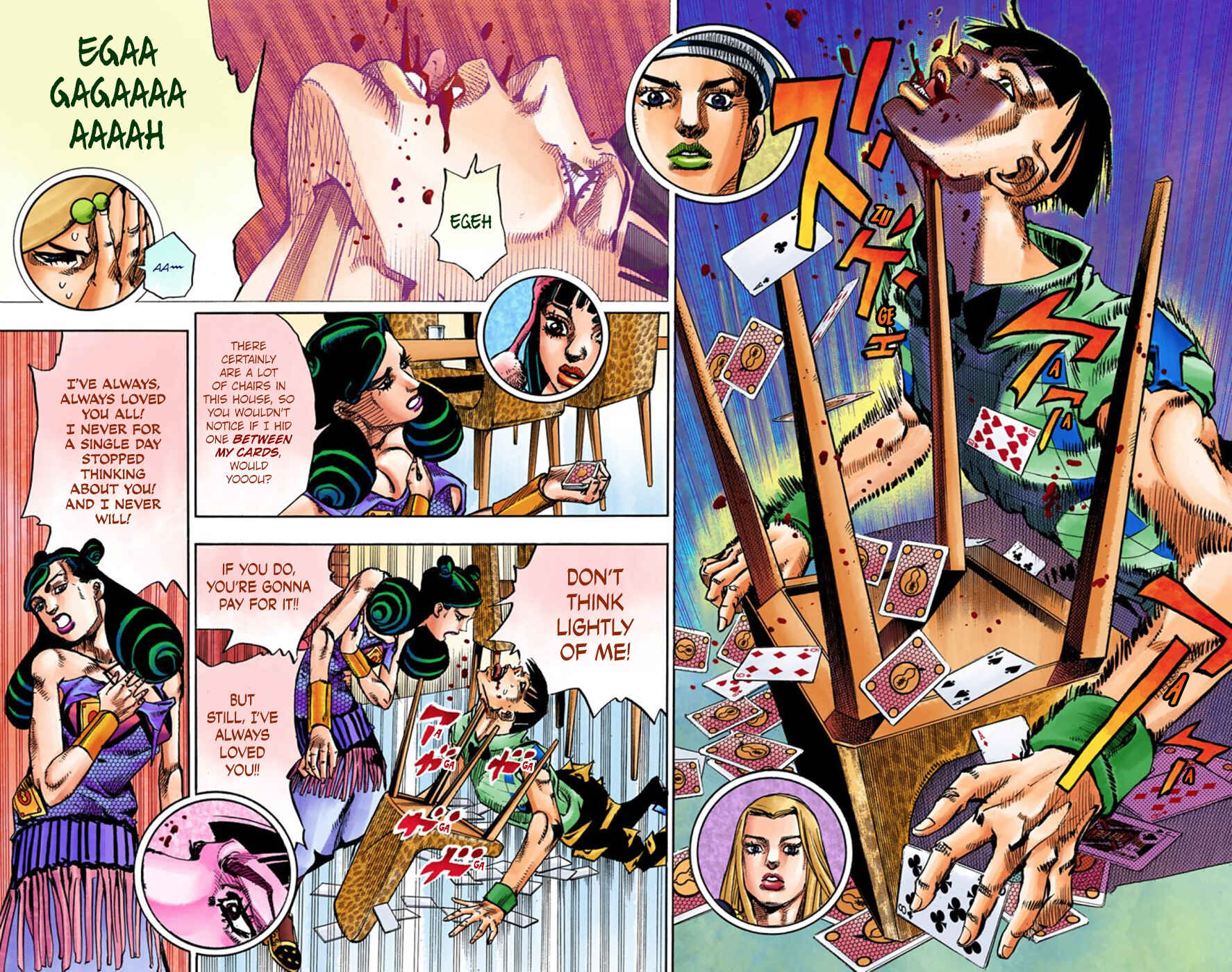 JoJo no Kimyou na Bouken: Part 8 - JoJolion Color-ban Chapter 58 - Page 38