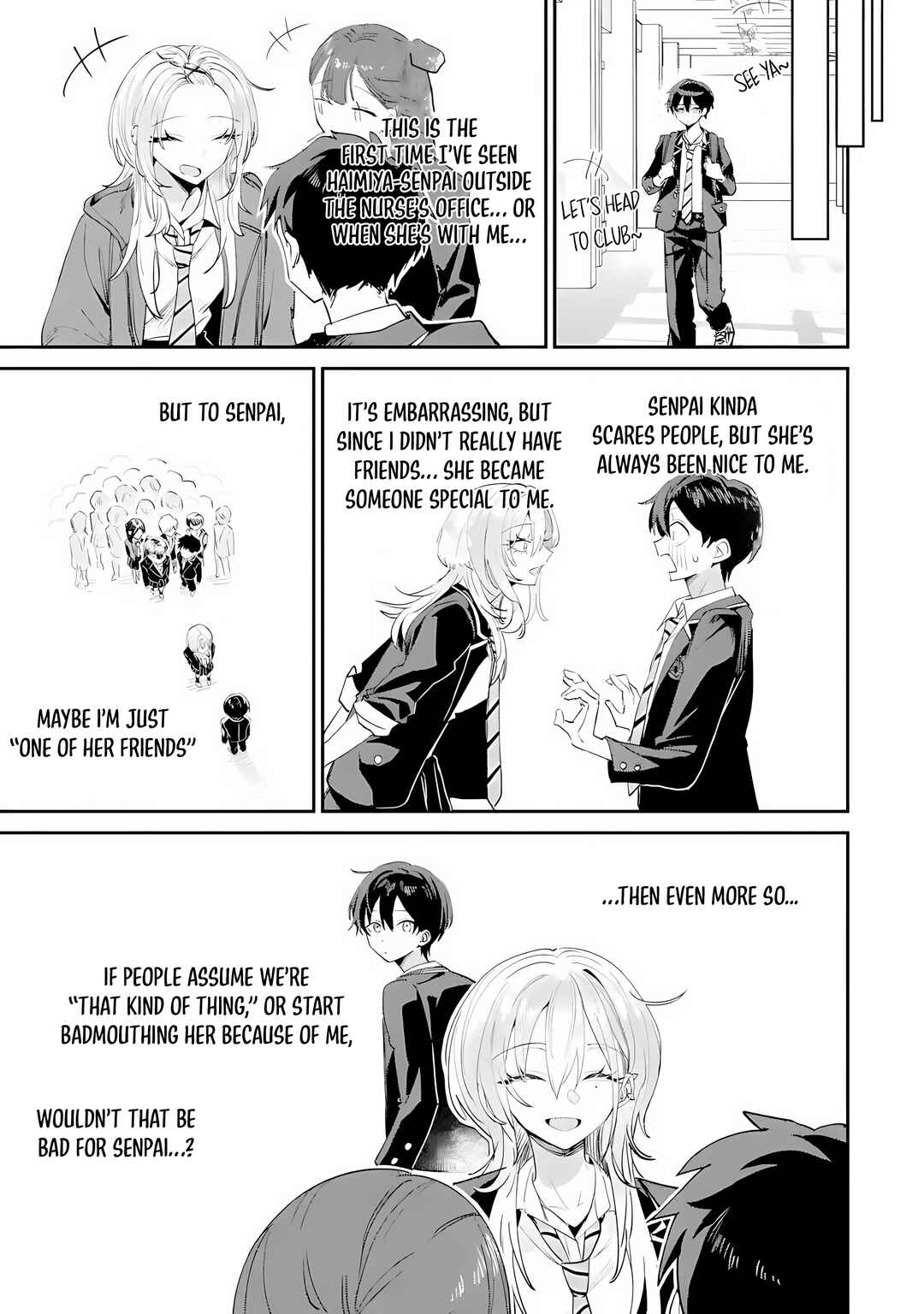Haimiya-senpai wa Kowakute Kawaii Chapter 20 - Page 10