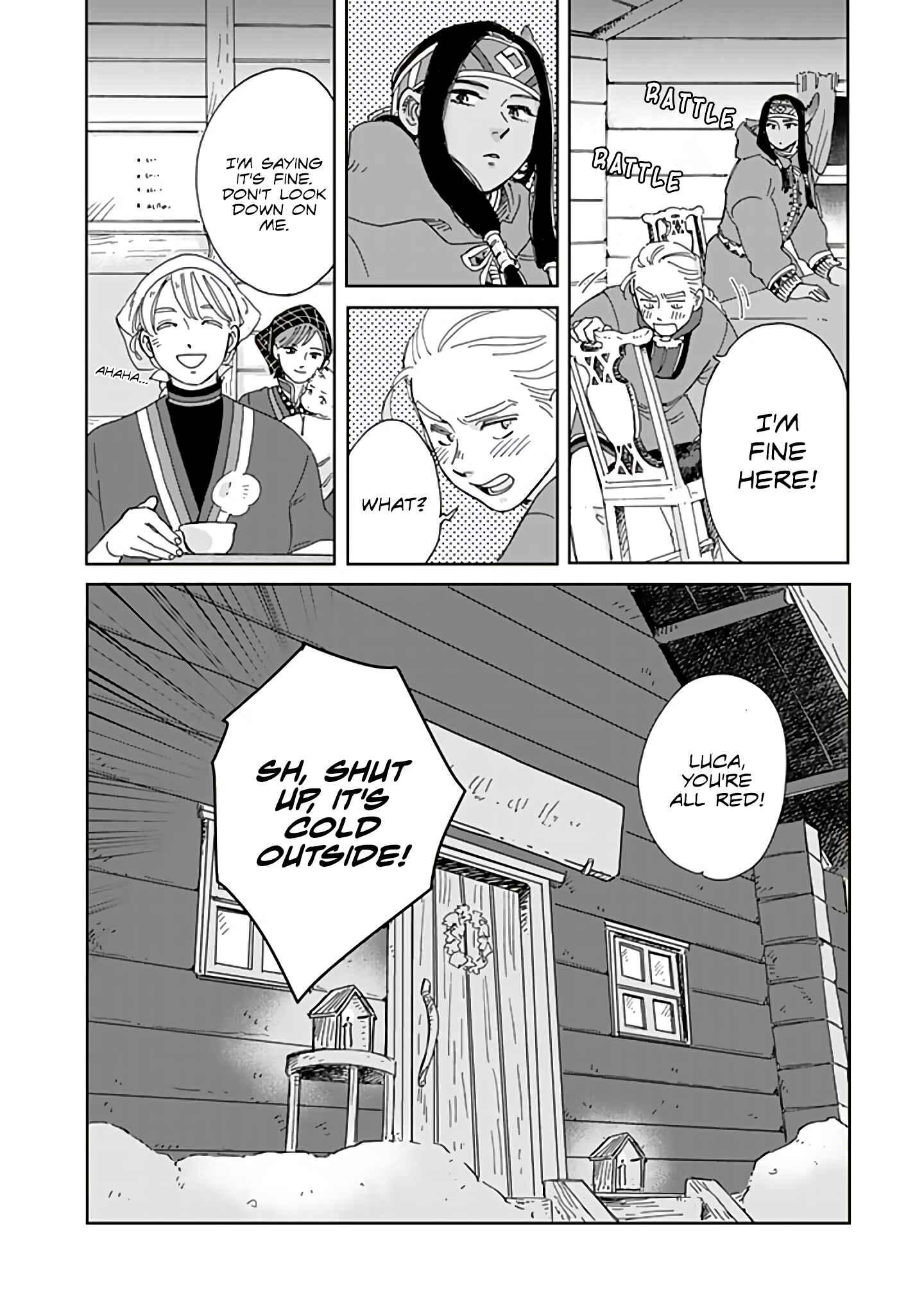 Hokuo Kizoku to Moukinzuma no Yukiguni Karigurashi Chapter 71 - Page 16