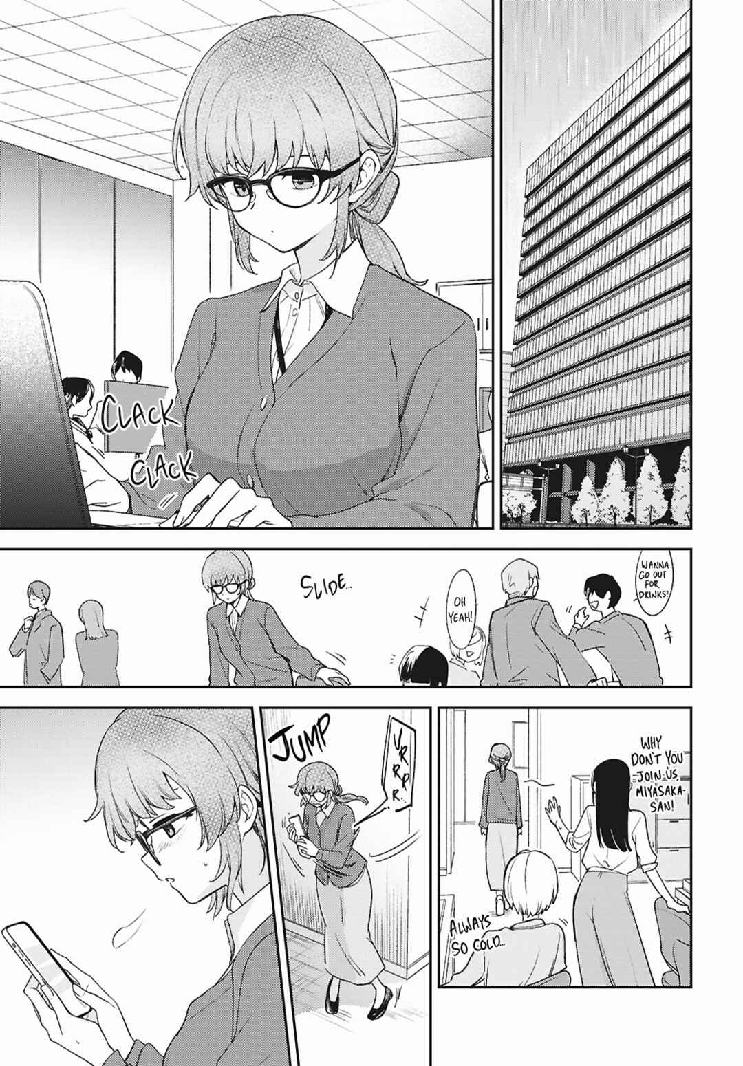 Asumi-chan wa Les Fuuzoku ni Kyoumi ga Arimasu! Chapter 33 - Page 3