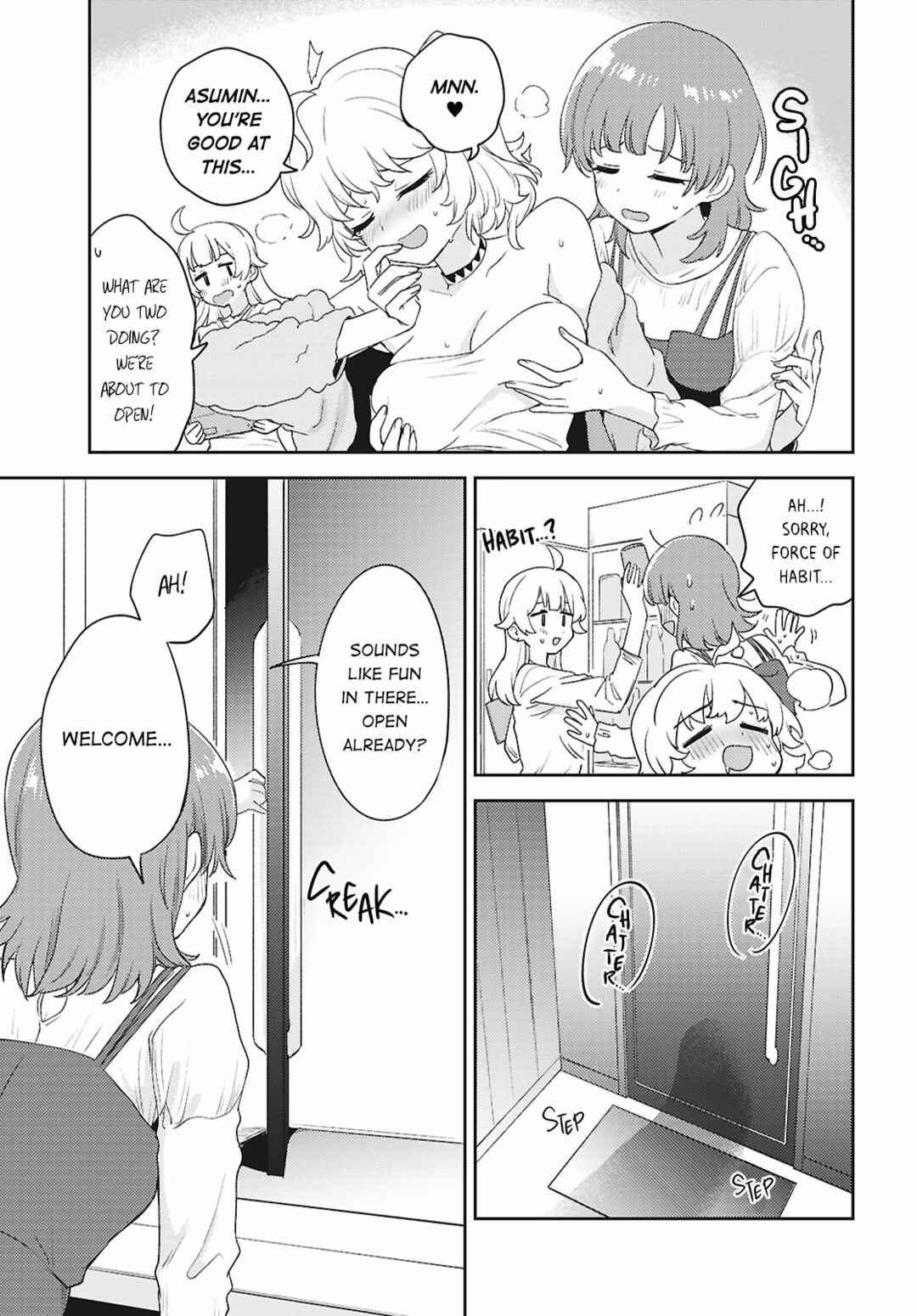 Asumi-chan wa Les Fuuzoku ni Kyoumi ga Arimasu! Chapter 33 - Page 31