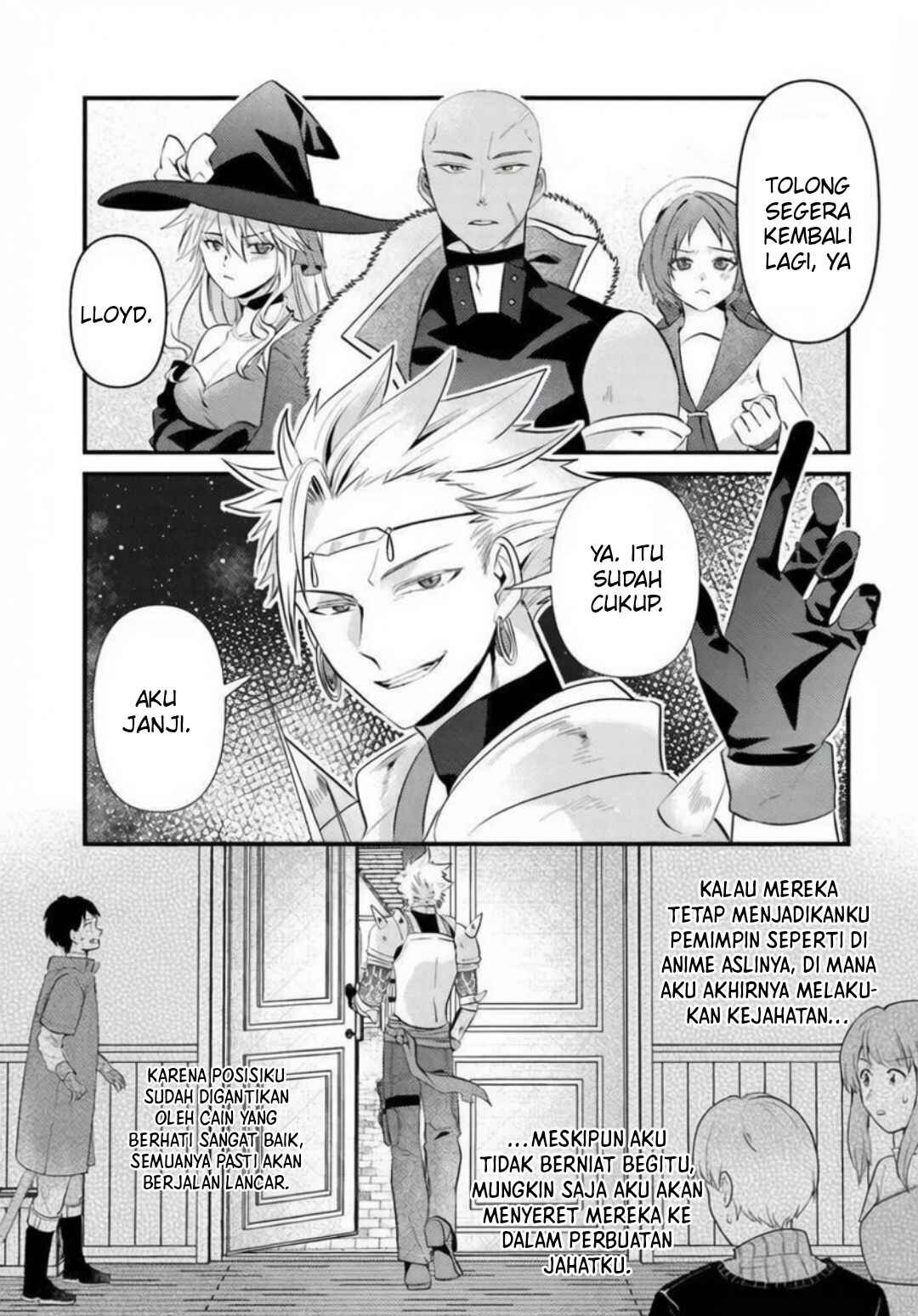 Tsuihou-kei no Akuyaku Party no Leader ni Tensei shita node, Zamaa sareru mae ni Jibun wo Tsuihou shimashita. ~Skill wo Ubau 'Steal' tte Akuyaku-sugiru kedo Tsuyosugiru . Chapter 1 - Page 37