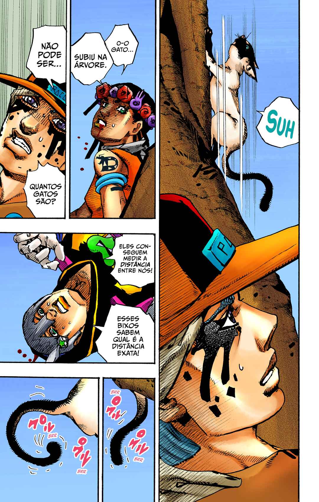 JoJo no Kimyou na Bouken Dai-9-bu: The JOJOLands Color-ban Chapter 7 - Page 10