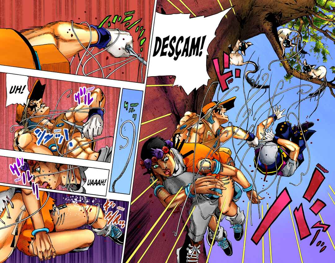 JoJo no Kimyou na Bouken Dai-9-bu: The JOJOLands Color-ban Chapter 7 - Page 12