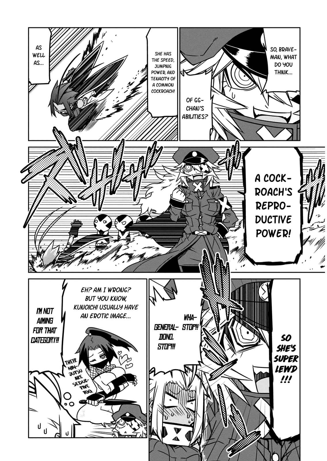 Zannen Onna Kanbu Black General-san Chapter 15 - Page 8