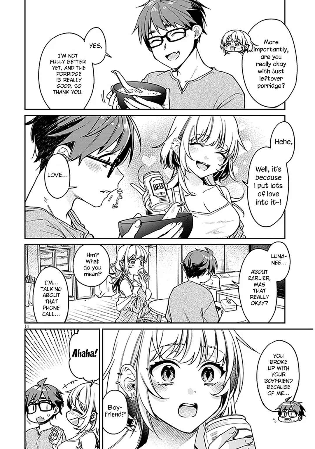 Kuse Tsuyo Kanojo wa Toko ni Izanau Chapter 9 - Page 14