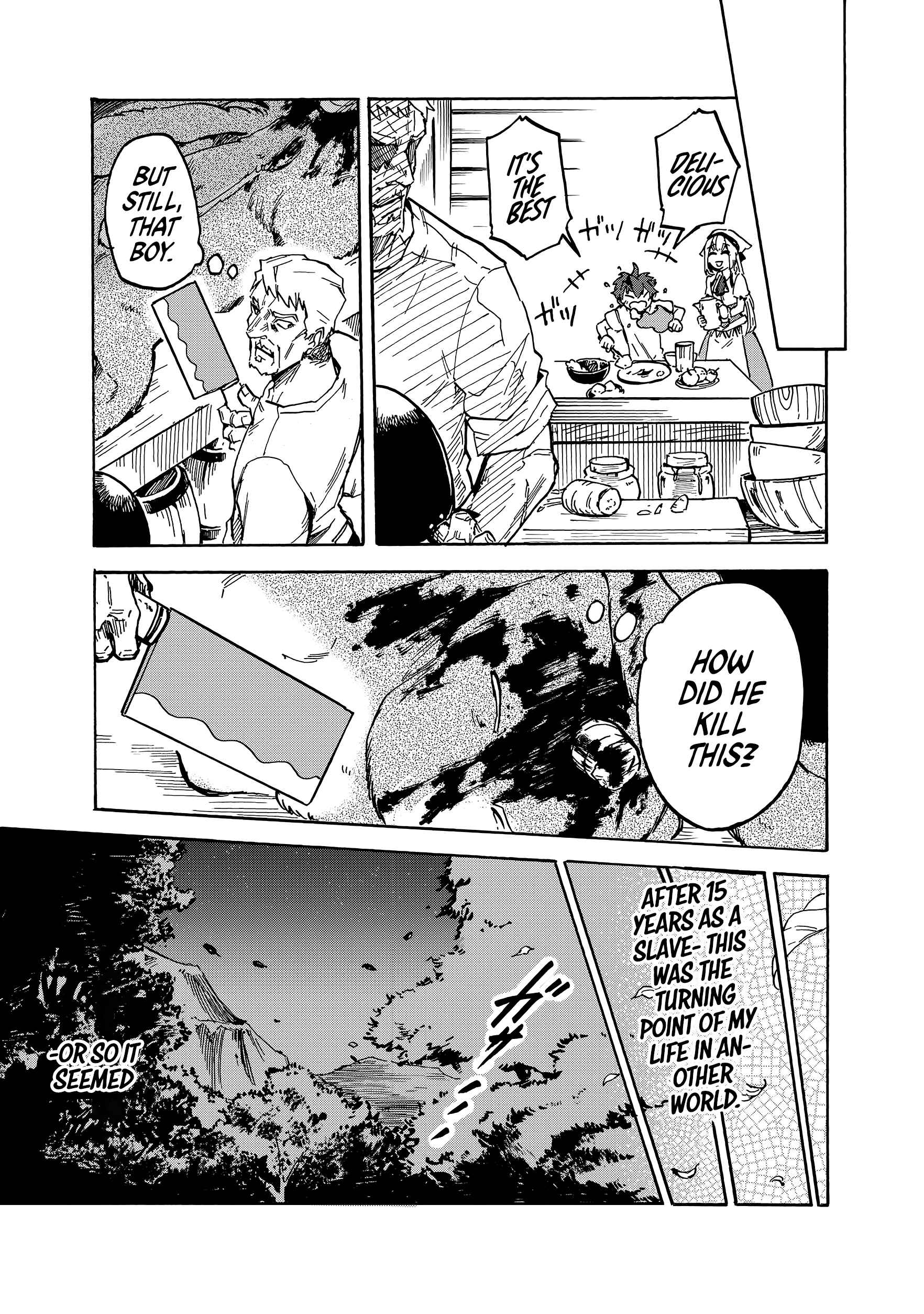 Gashi Tensei ~Dorei Shounen wa Mamono o Kuratte Kakusei su!~ Chapter 1 - Page 33