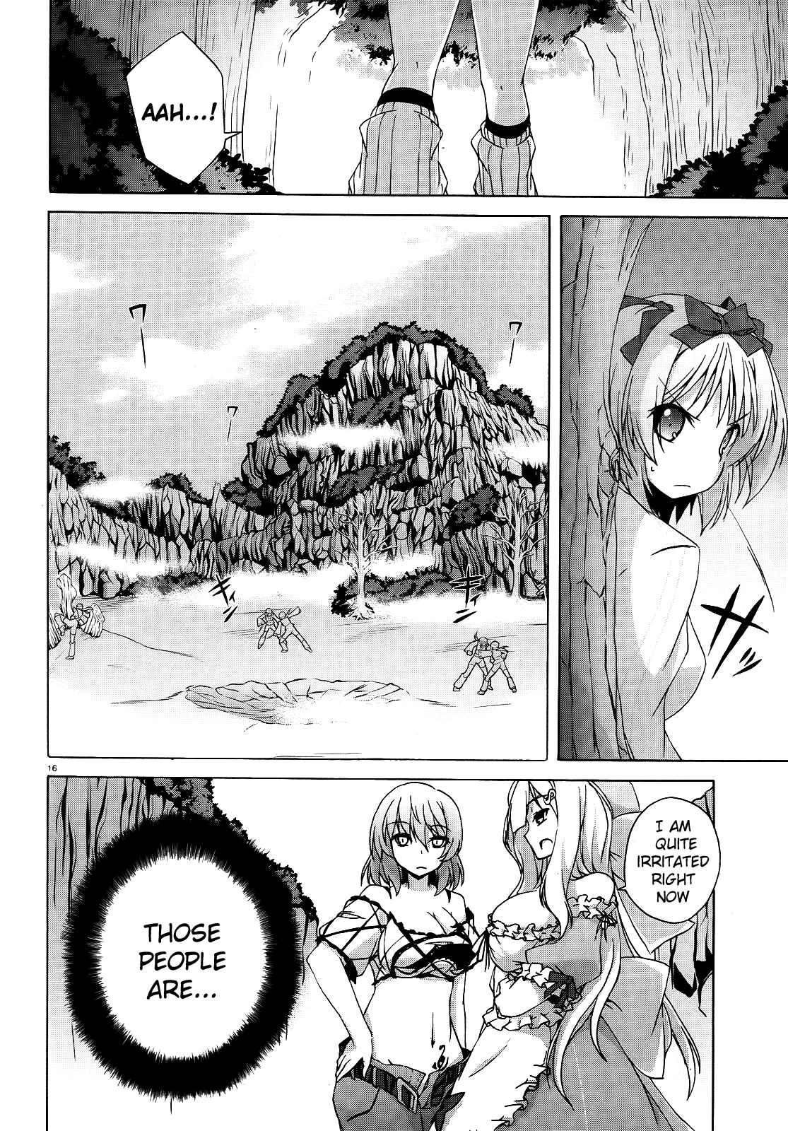 Senran Kagura - Shoujotachi no Shinei Chapter 6 - Page 16