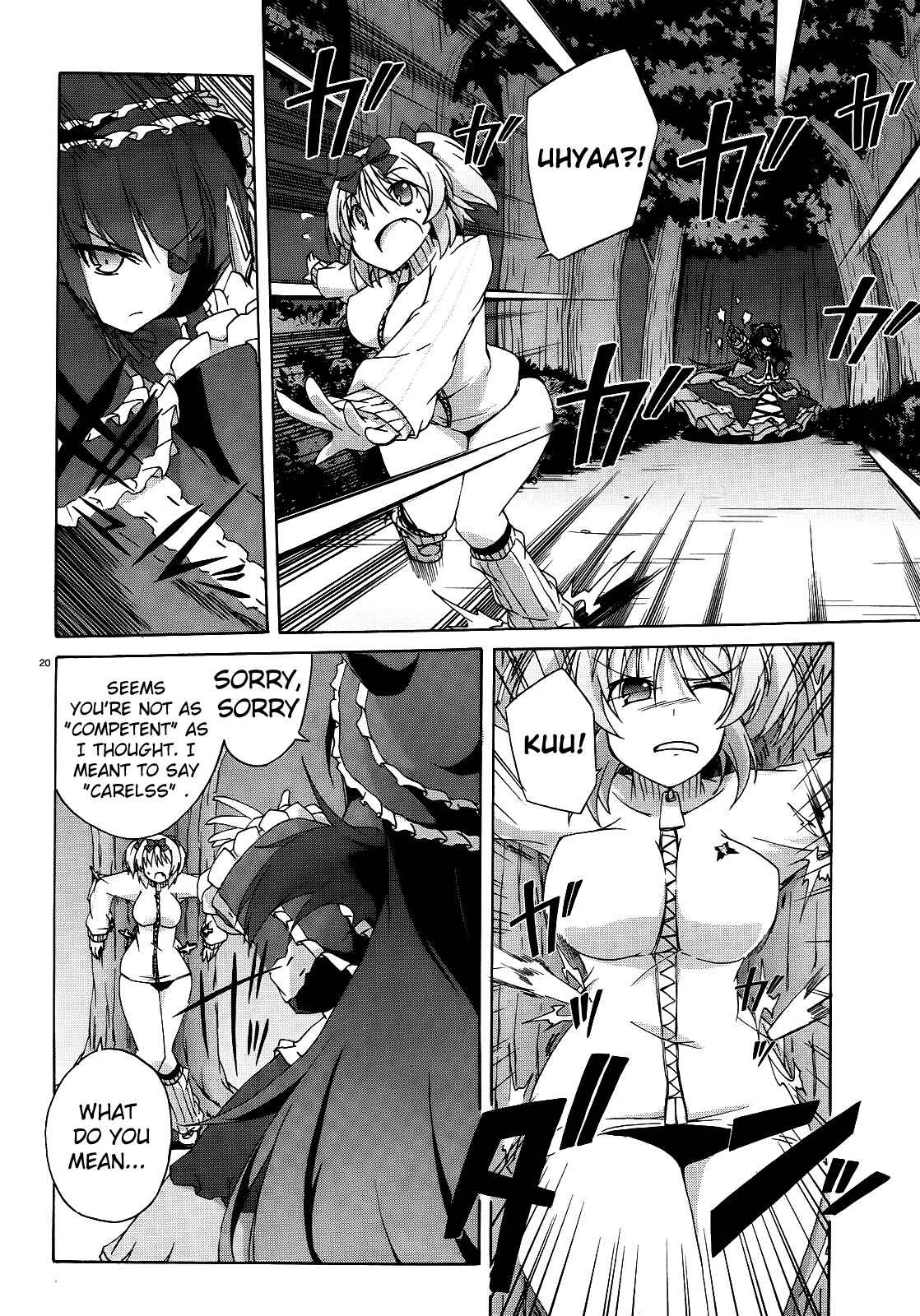 Senran Kagura - Shoujotachi no Shinei Chapter 6 - Page 20