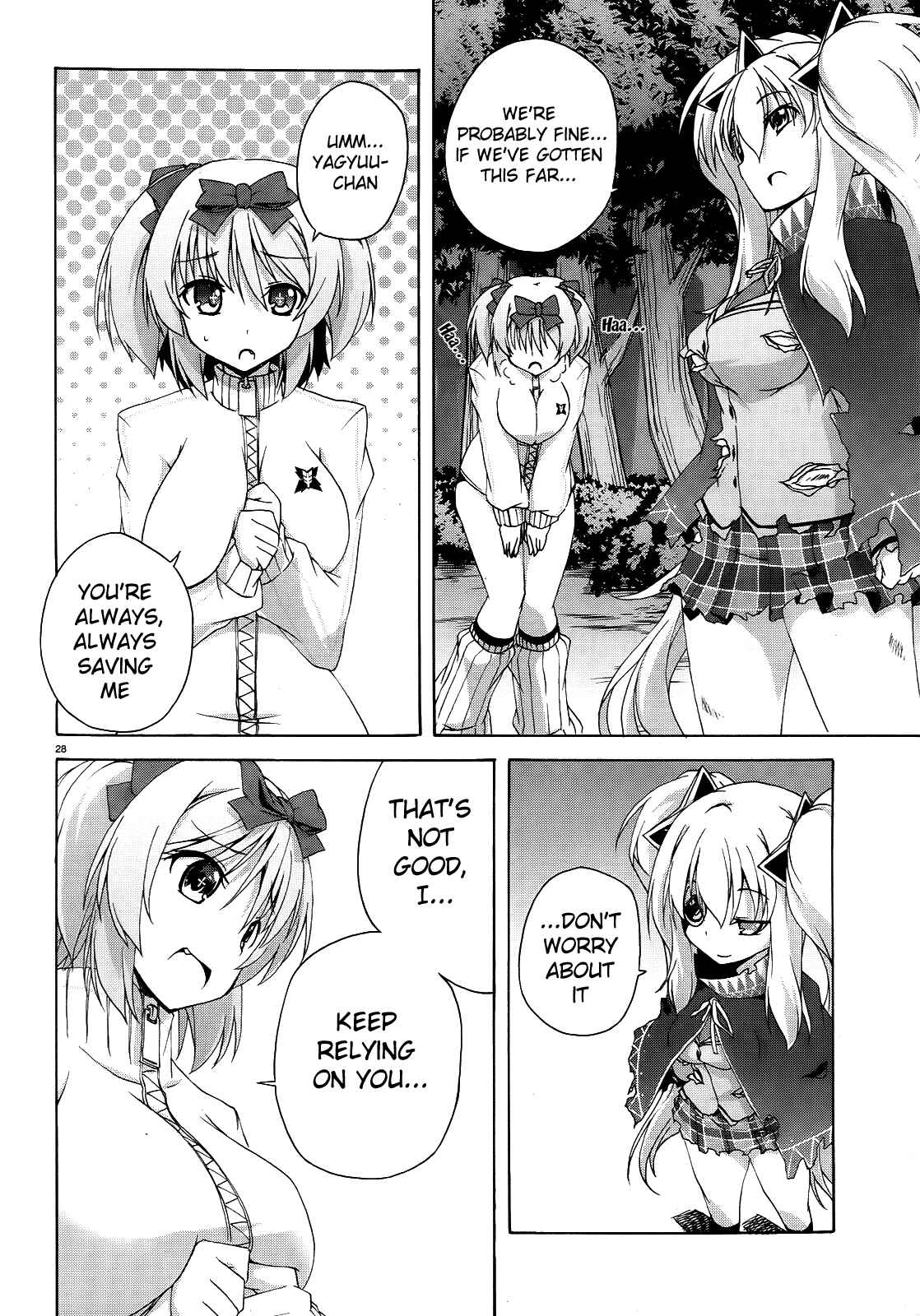 Senran Kagura - Shoujotachi no Shinei Chapter 6 - Page 28