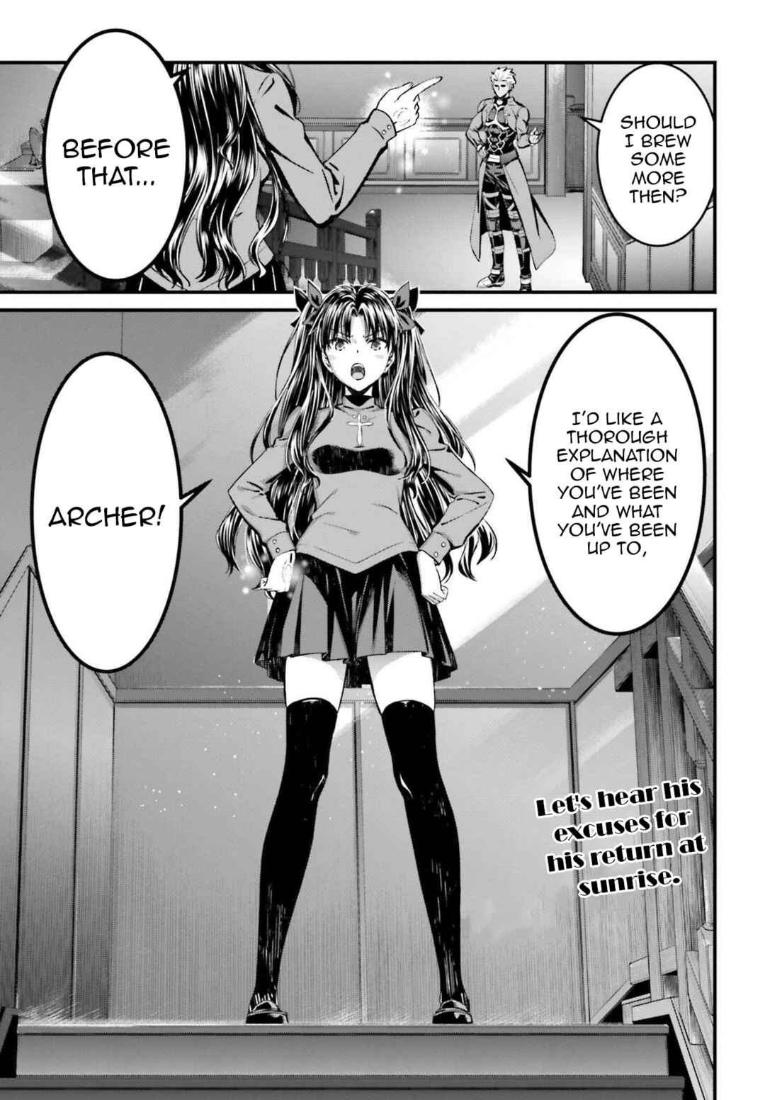 Fate/stay night [Unlimited Blade Works] Chapter 22.1 - Page 12