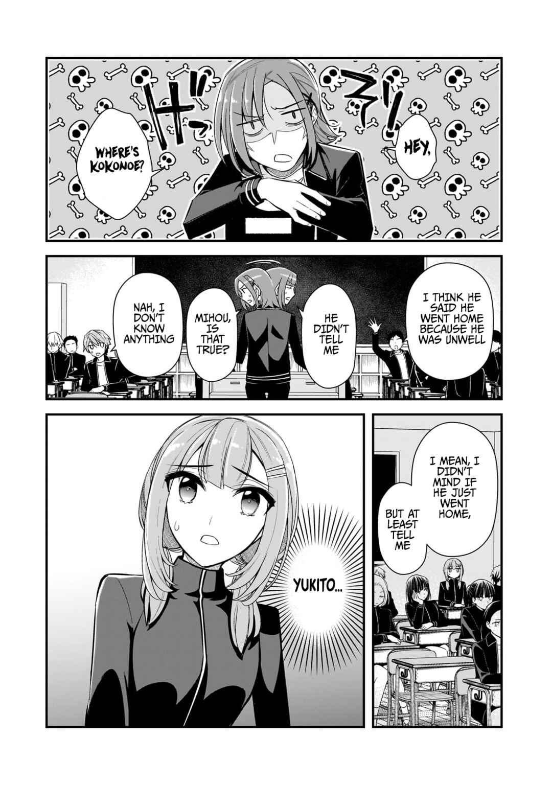 Ore ni Trauma wo Ataeta Joshi-tachi ga Chirachira Mitekuru kedo, Zannen desuga Teokure desu Chapter 3 - Page 38
