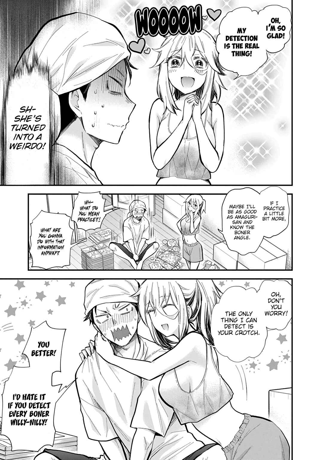 Shingeki no Eroko-san: Hen na Oneesan wa Danshi Kousei to Nakayoku Naritai Chapter 61 - Page 8