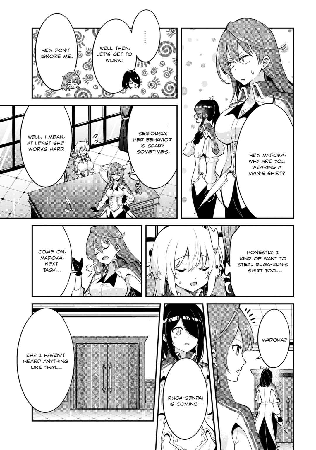 Seikishi ni Natta kedo Danchou no Oppai ga Sugosugite Kokoro ga Kiyomerarenai Chapter 25 - Page 9