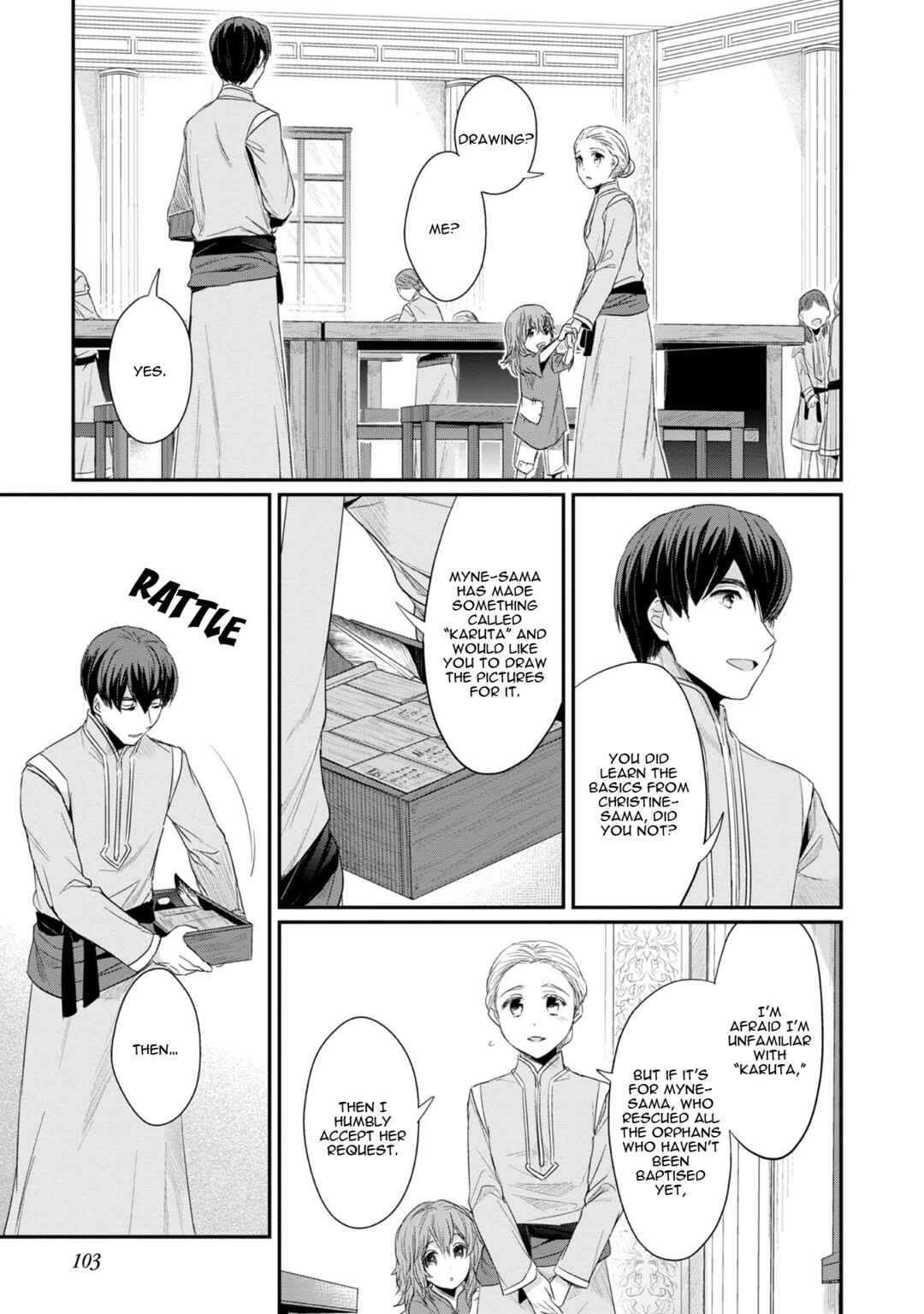 Honzuki no Gekokujou: Shisho ni Naru tame ni wa Shudan o Erandeiraremasen—Dai-2 Bu: Hon no Tamenara Miko ni Naru! Chapter 13 - Page 26
