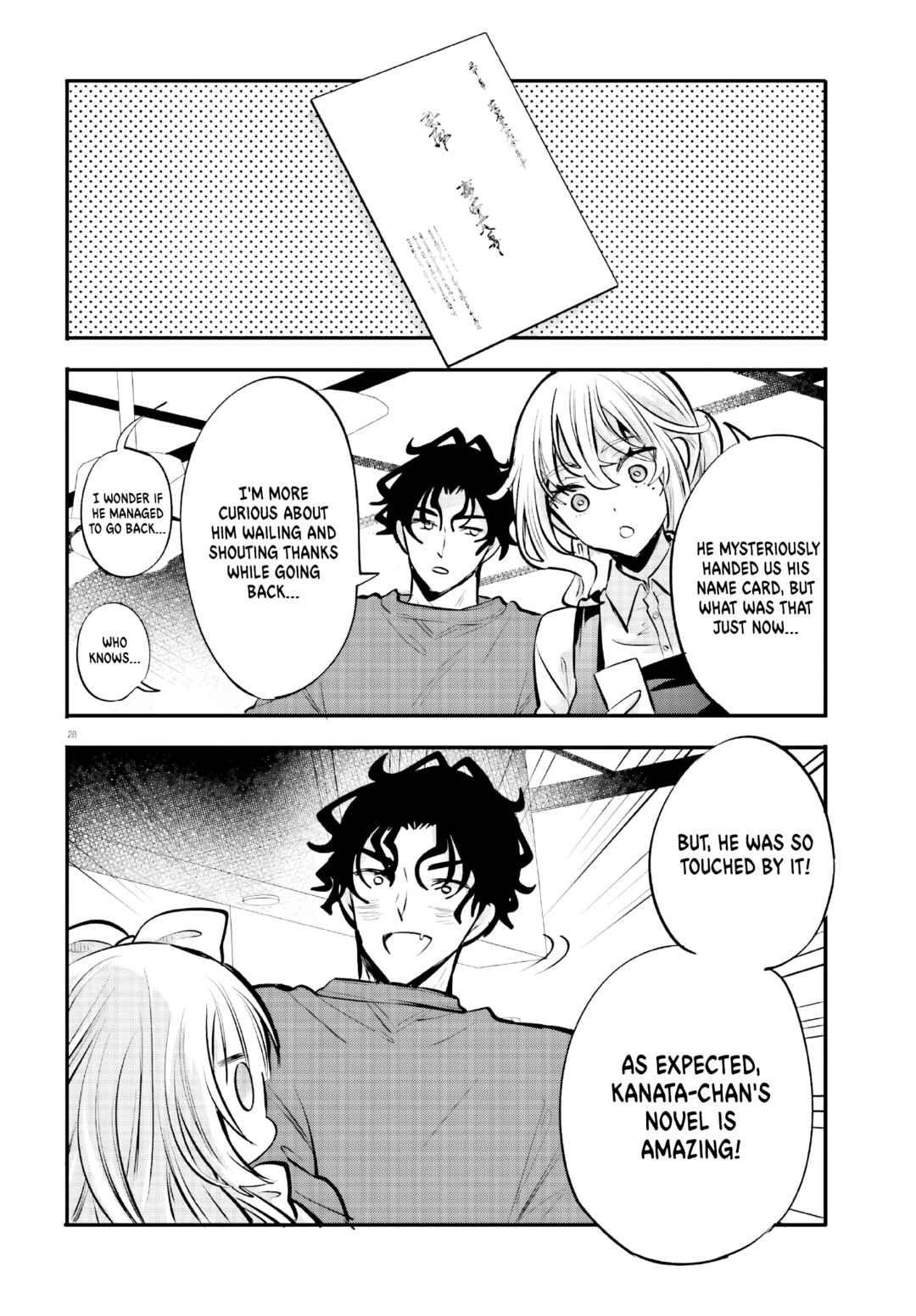 Zettai ni Yuuwaku sarenai Otoko VS Zettai ni Yuuwaku suru Onna Chapter 17 - Page 28