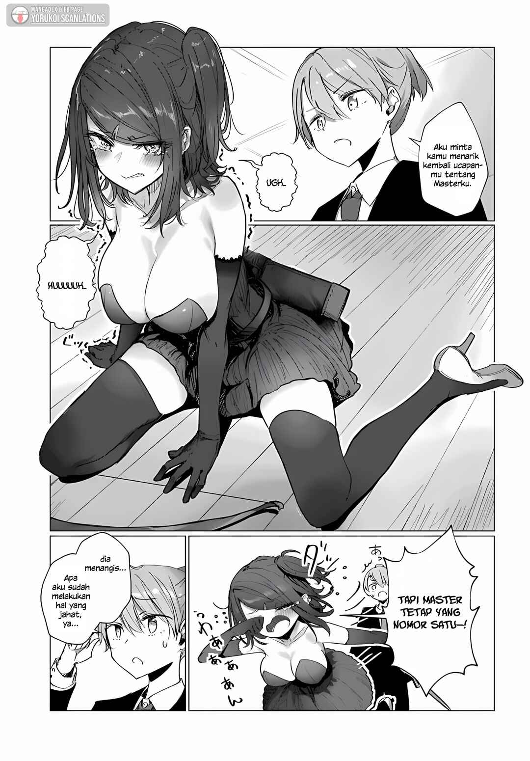 Doukyo Shiteiru Kensei no Onna Shishou ga Kawaisugite Mainichi Shiawase desu Chapter 9.1 - Page 15