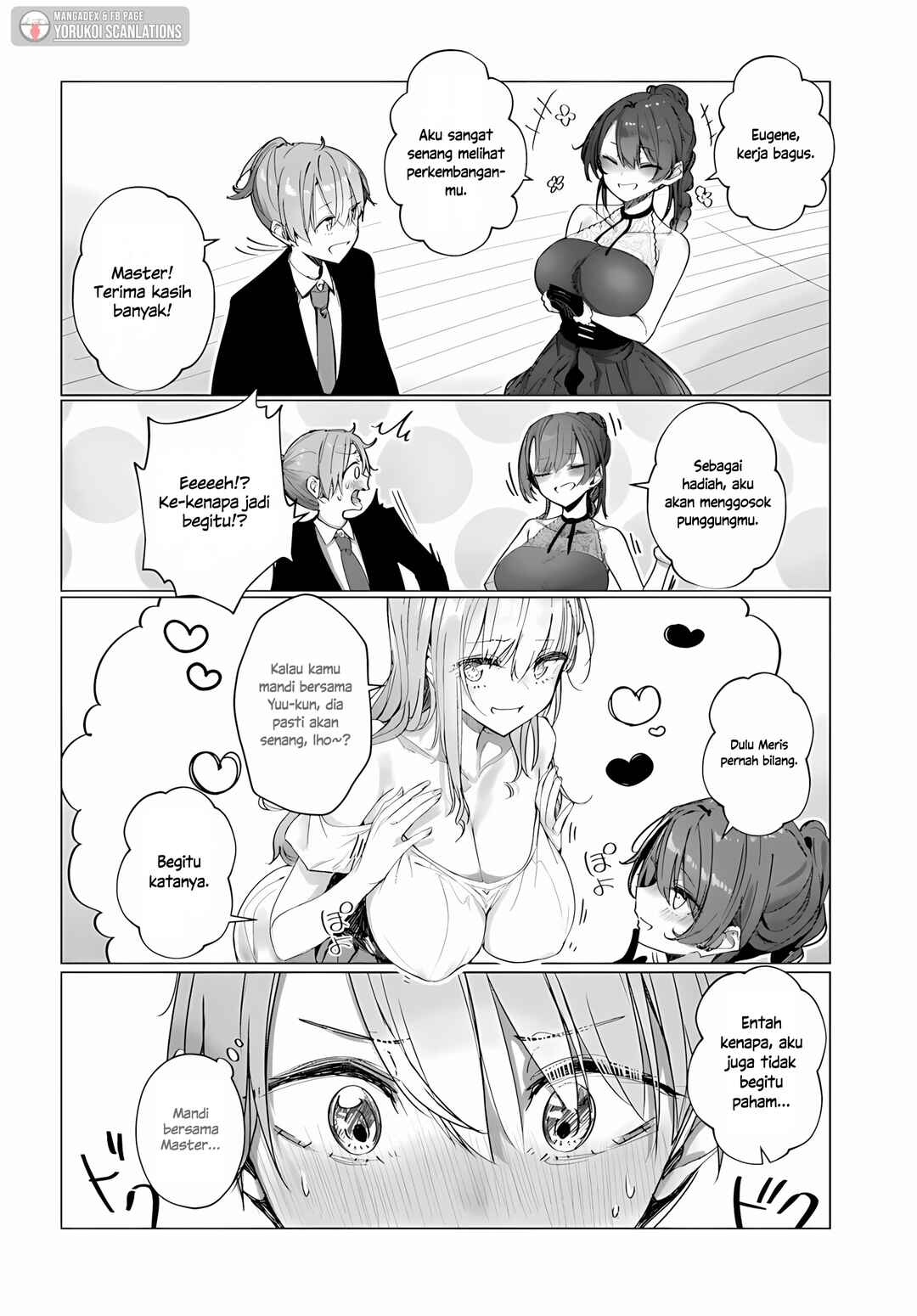 Doukyo Shiteiru Kensei no Onna Shishou ga Kawaisugite Mainichi Shiawase desu Chapter 9.1 - Page 16