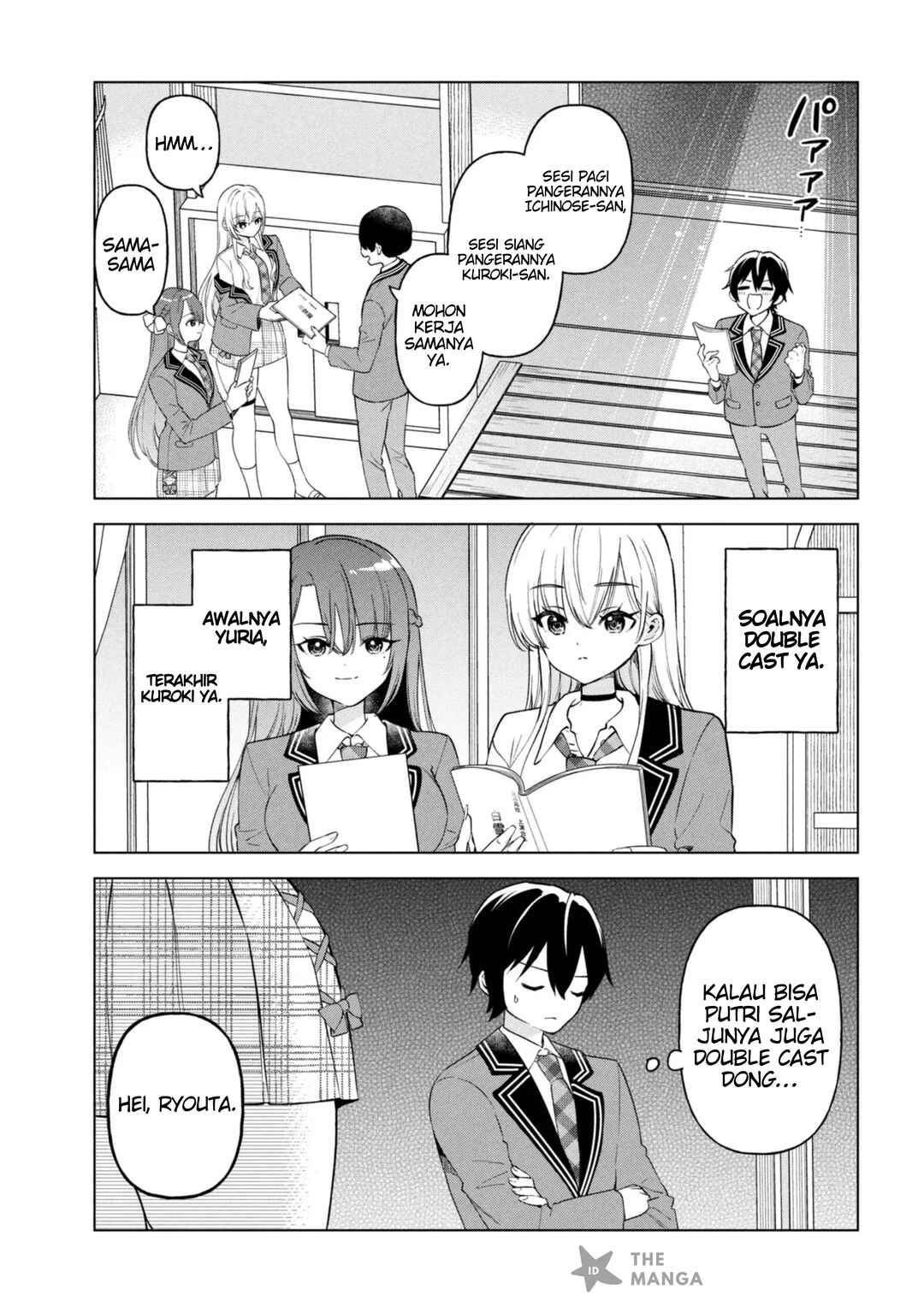 Inkya no Ore ga Sekigae de S-kyuu Bishoujo ni Kakomaretara Himitsu no Kankei ga Hajimatta. Chapter 9 - Page 18