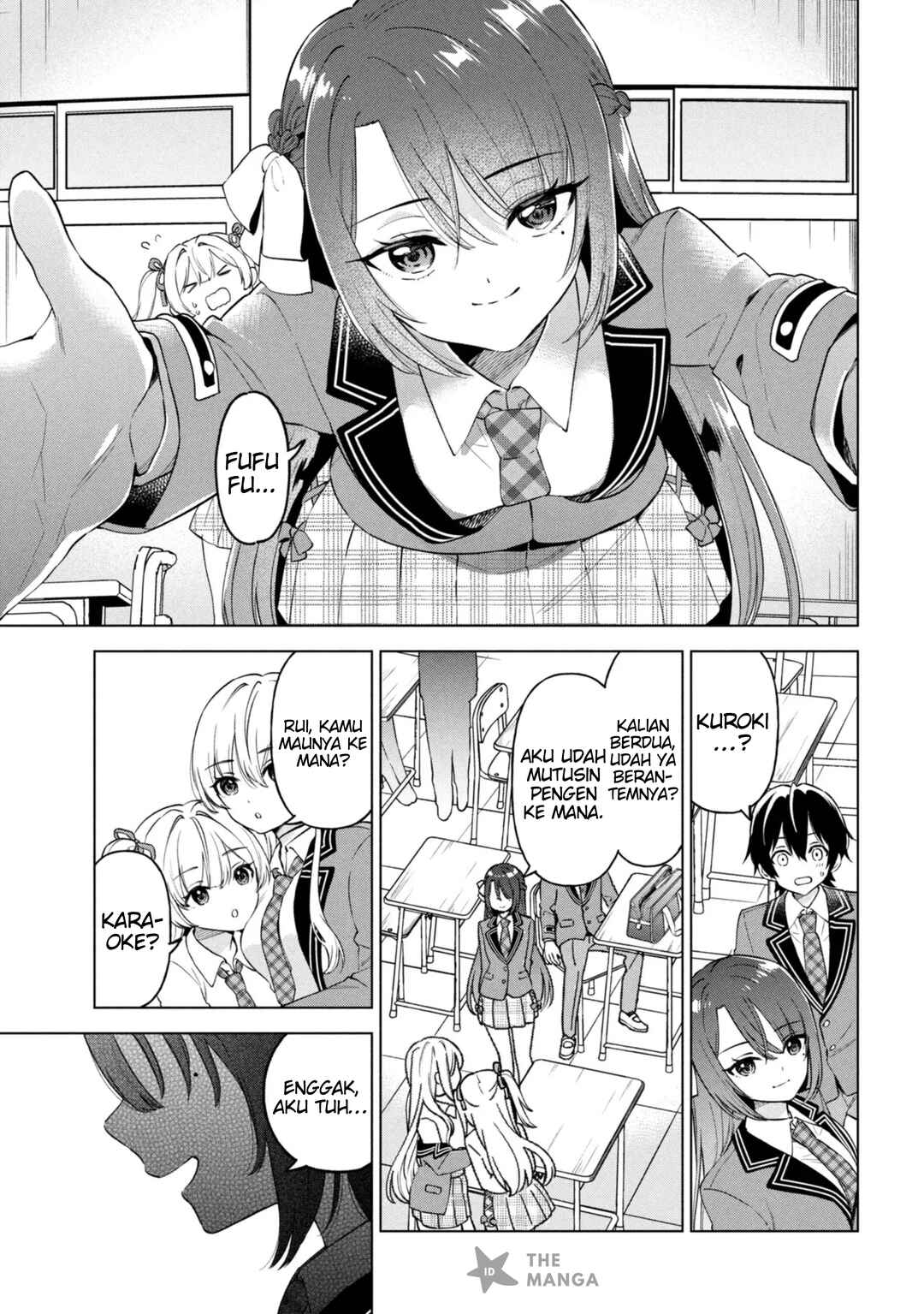Inkya no Ore ga Sekigae de S-kyuu Bishoujo ni Kakomaretara Himitsu no Kankei ga Hajimatta. Chapter 9 - Page 28