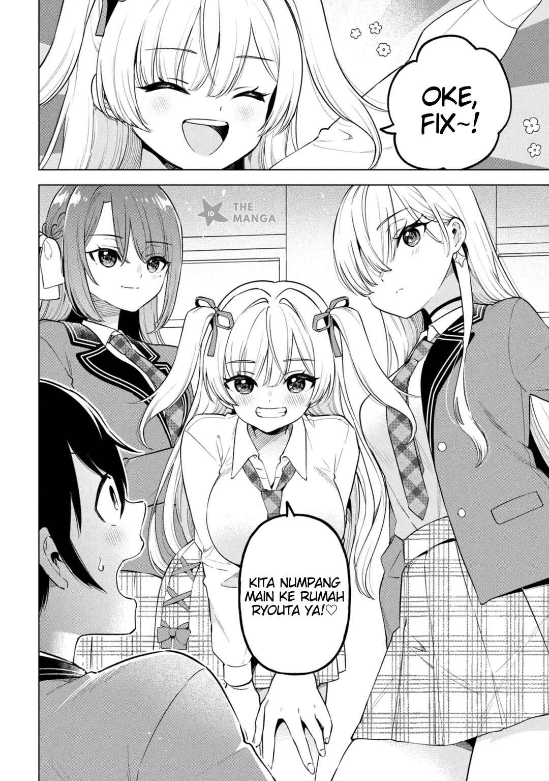 Inkya no Ore ga Sekigae de S-kyuu Bishoujo ni Kakomaretara Himitsu no Kankei ga Hajimatta. Chapter 9 - Page 33