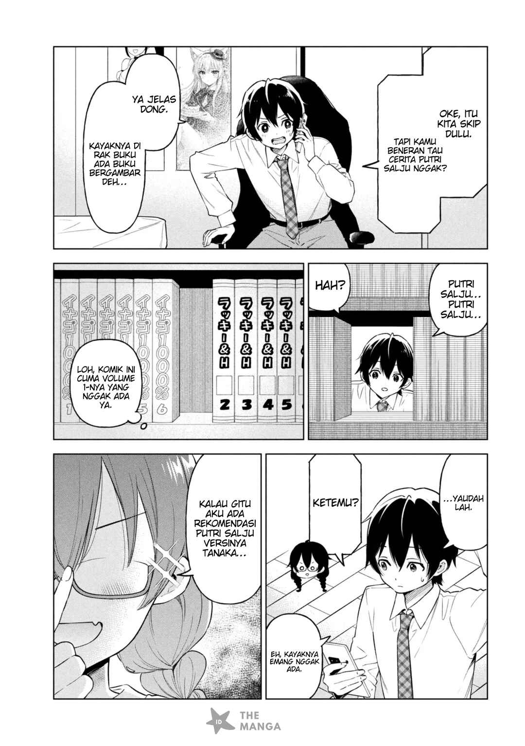 Inkya no Ore ga Sekigae de S-kyuu Bishoujo ni Kakomaretara Himitsu no Kankei ga Hajimatta. Chapter 9 - Page 6
