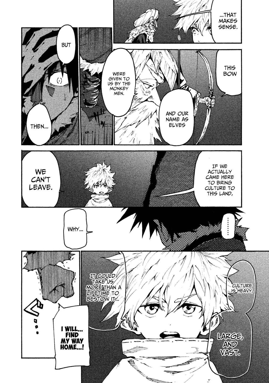 Mazumeshi Elf to Yuuboku gurashi Chapter 21 - Page 18