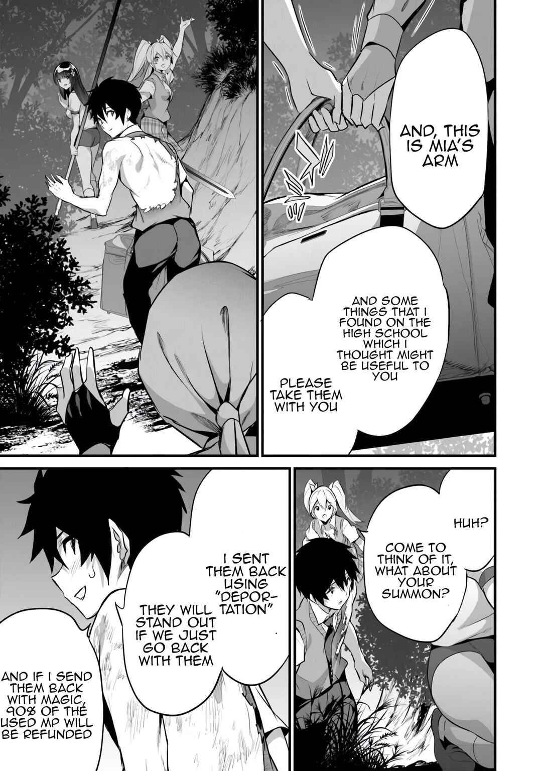 Boku wa Isekai de Fuyo Mahou to Shoukan Mahou wo Tenbin ni Kakeru. Chapter 38 - Page 11