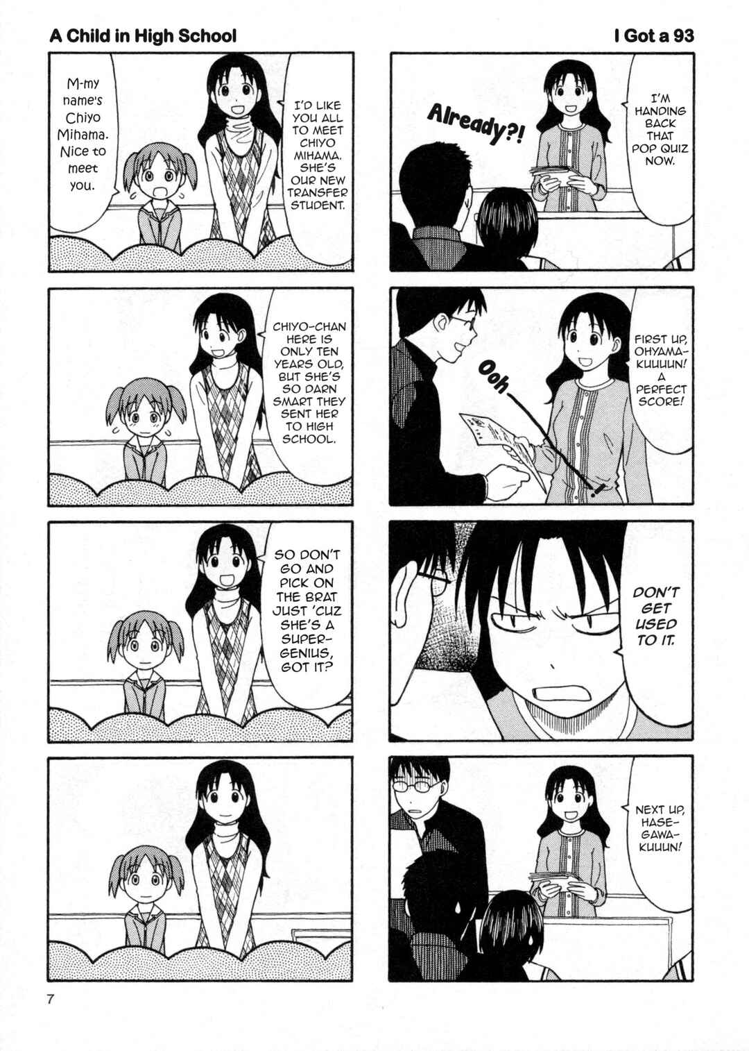 Azumanga Daioh (2009 Print) Chapter 1 - Page 8