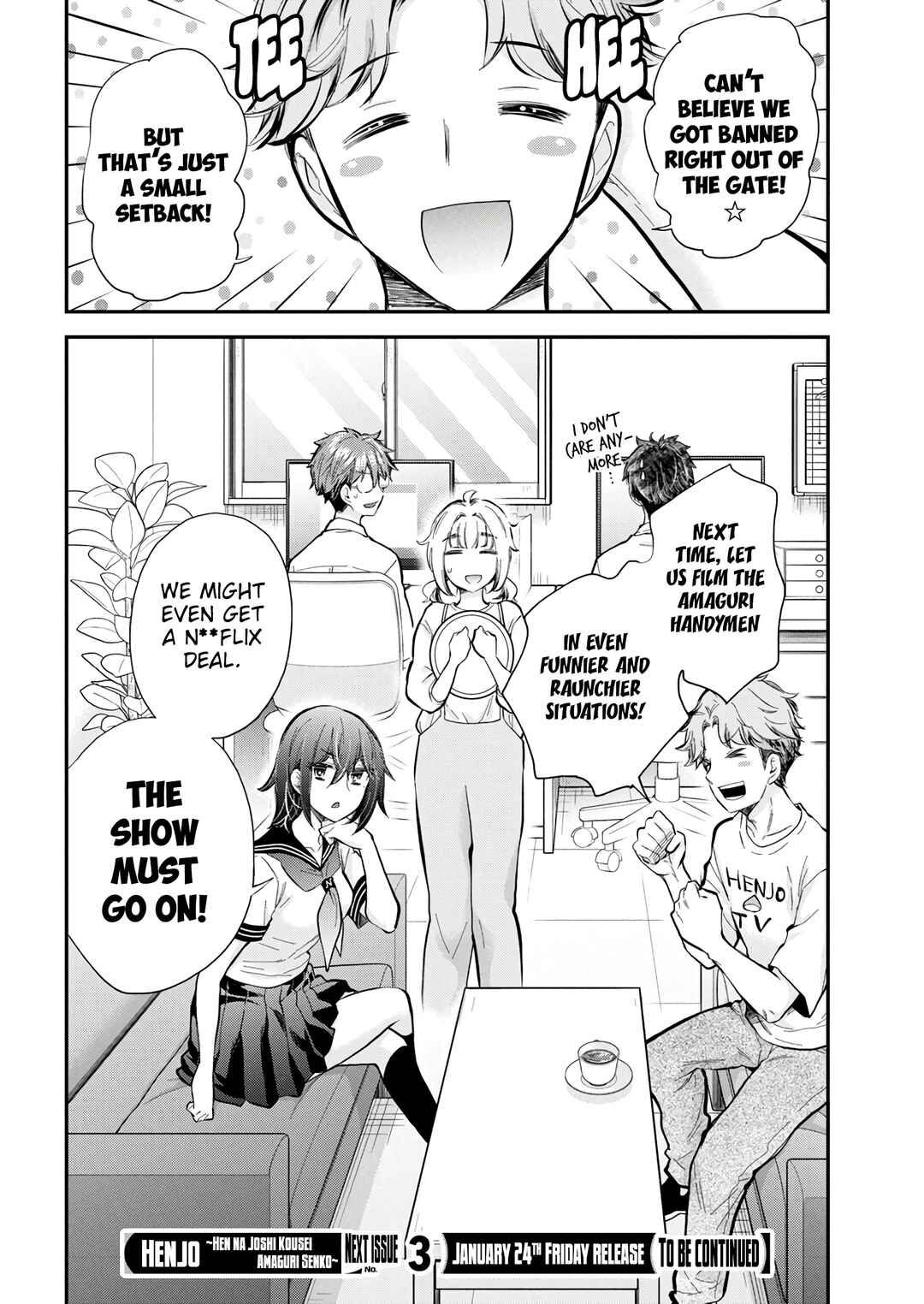 Henjo ~Hen na Joshi Kousei Amaguri Senko~ Chapter 129 - Page 22