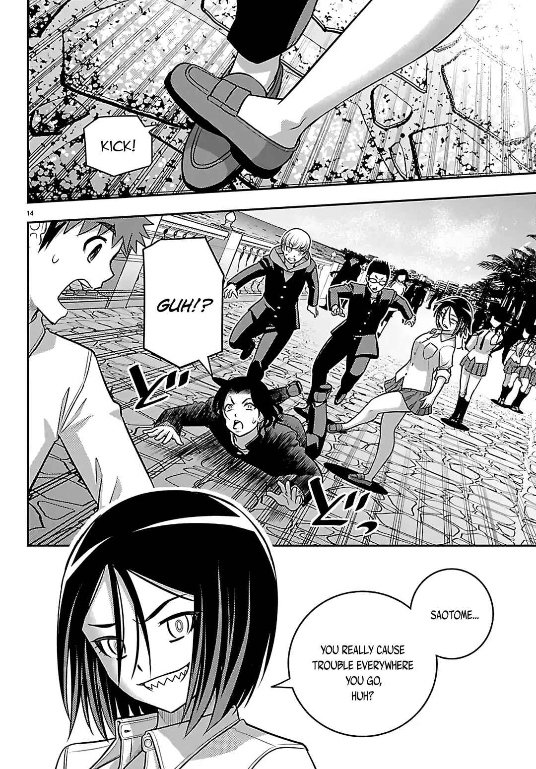 Yankee JK Kuzuhana-chan Chapter 268 - Page 14
