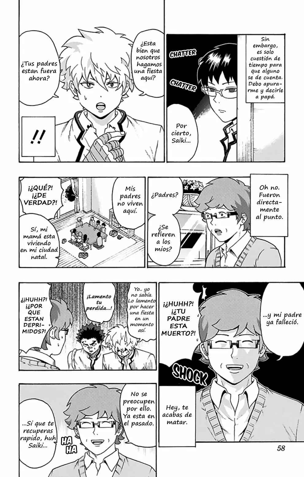 The Disastrous Life of Saiki K. Chapter 99 - Page 4