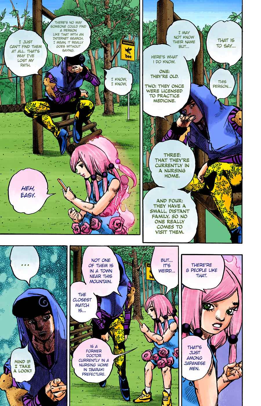 JoJo no Kimyou na Bouken: Part 8 - JoJolion Color-ban Chapter 102 - Page 11