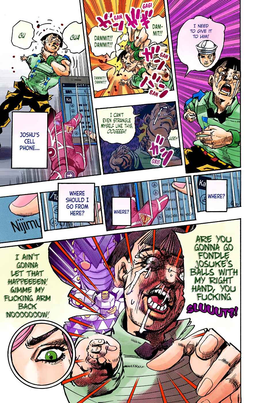 JoJo no Kimyou na Bouken: Part 8 - JoJolion Color-ban Chapter 102 - Page 30