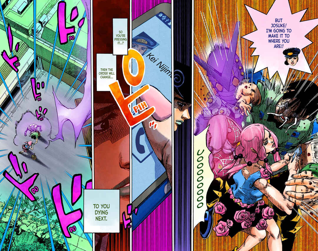 JoJo no Kimyou na Bouken: Part 8 - JoJolion Color-ban Chapter 102 - Page 33