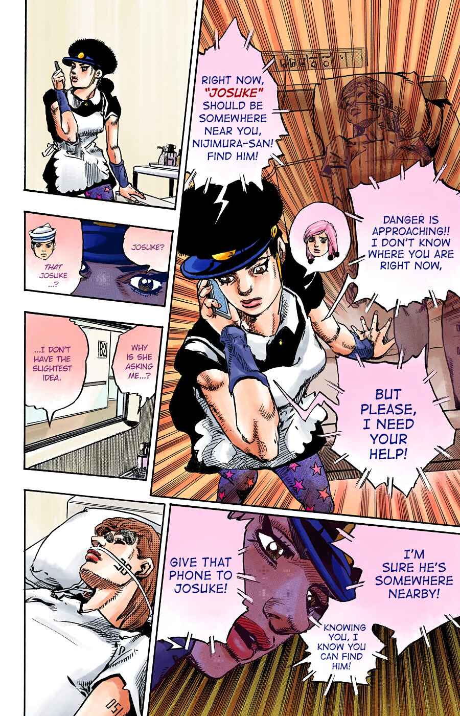 JoJo no Kimyou na Bouken: Part 8 - JoJolion Color-ban Chapter 102 - Page 37