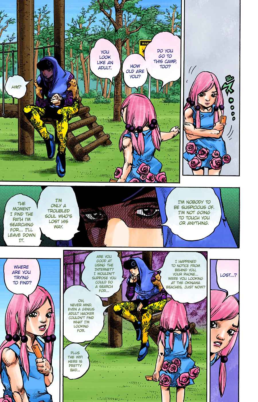 JoJo no Kimyou na Bouken: Part 8 - JoJolion Color-ban Chapter 102 - Page 9