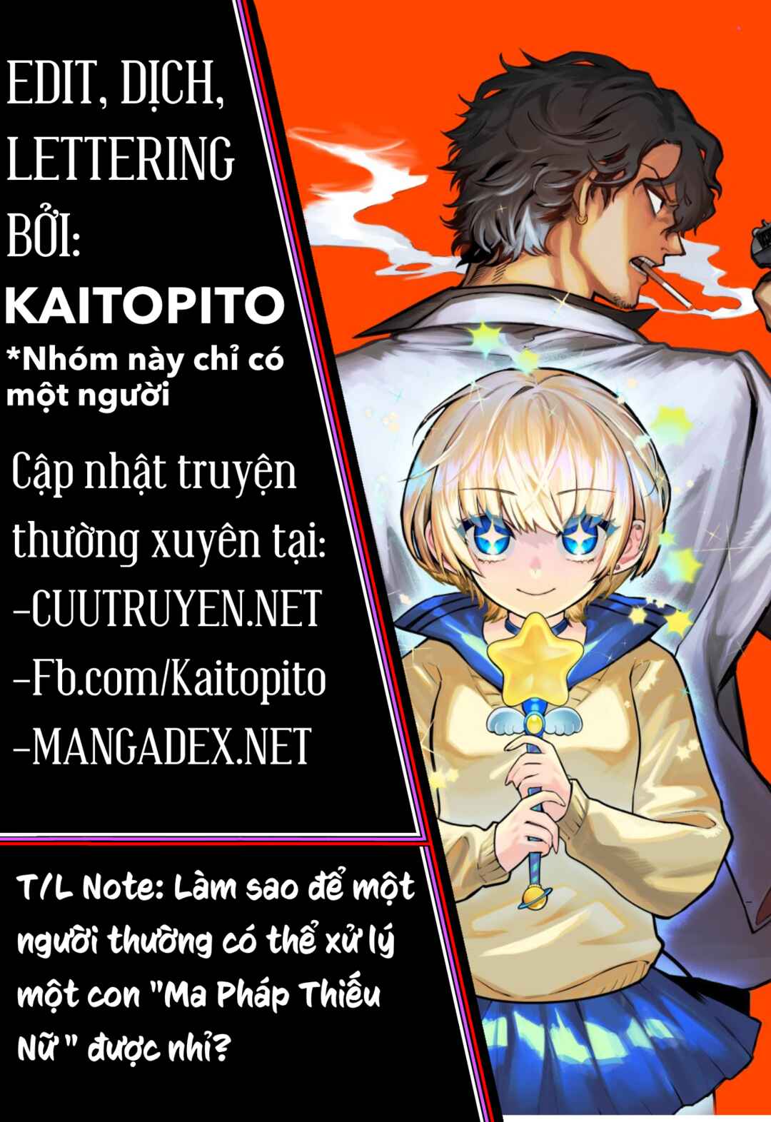 Mahou Shoujo to Mayaku Sensou Chapter 9 - Page 1