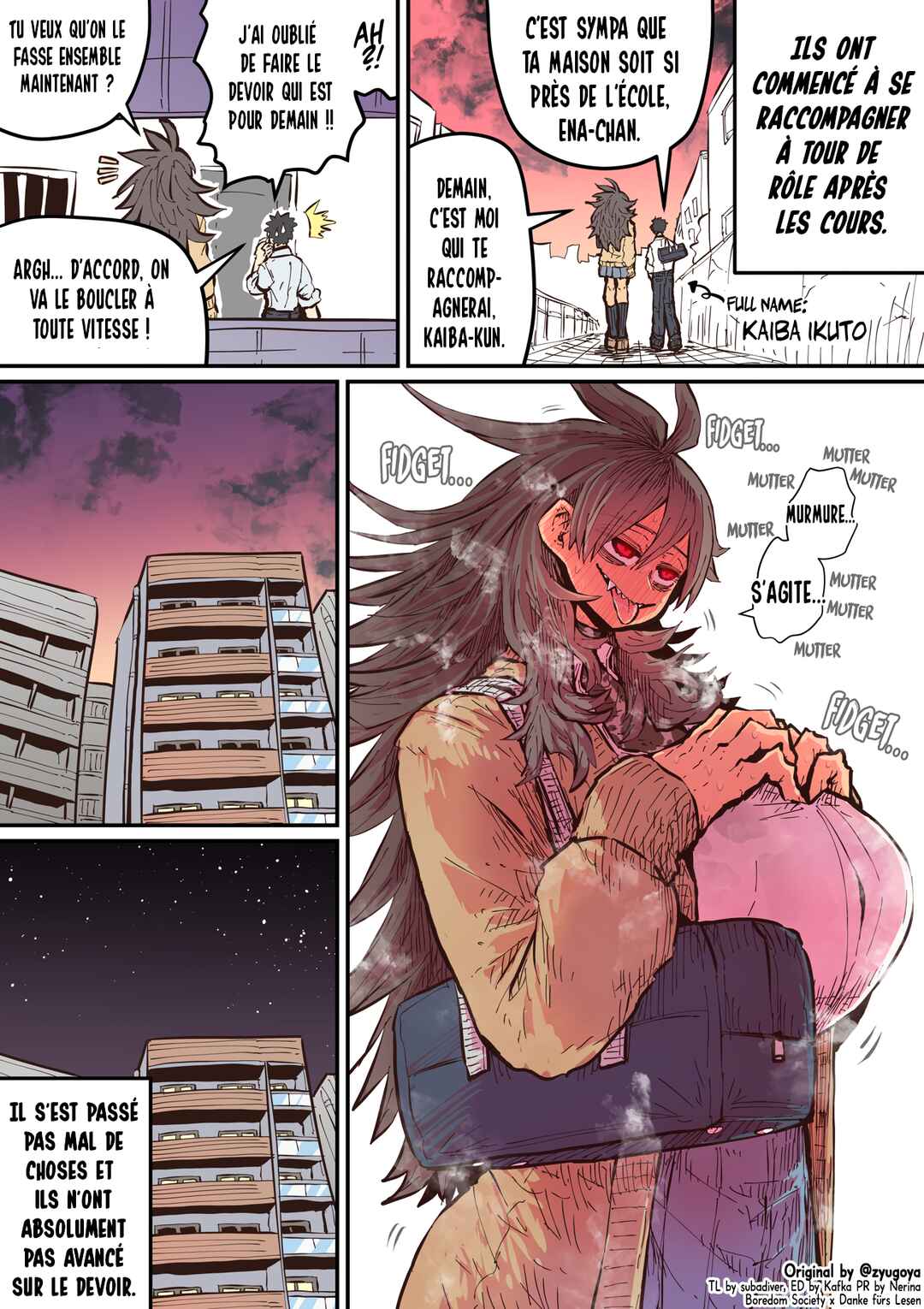 Being Targeted by Hyena-chan Chapter 19 - Page 1
