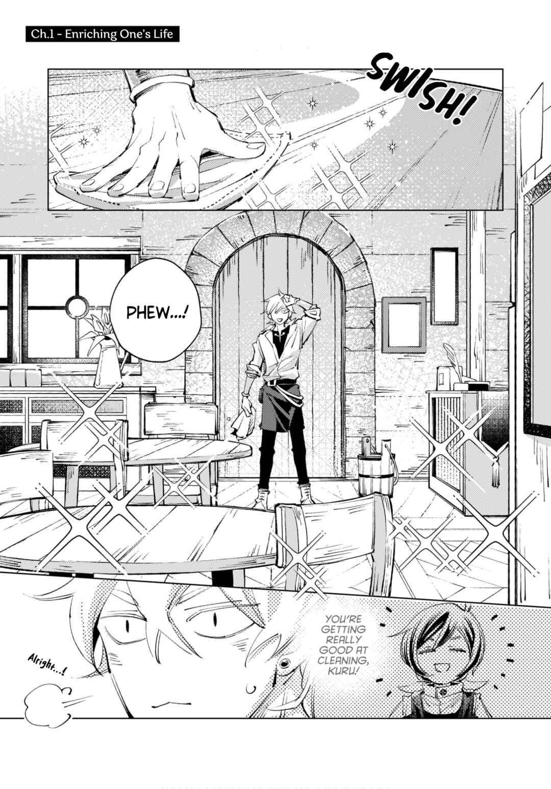 Danzai sareta Dame Ouji, Hiroimashita Chapter 4 - Page 1