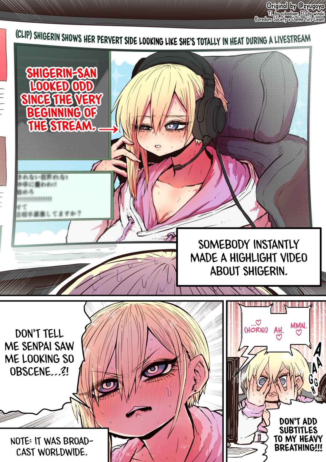 Kouhai wa Inkya Agari no Influencer Chapter 1.5 - Page 1