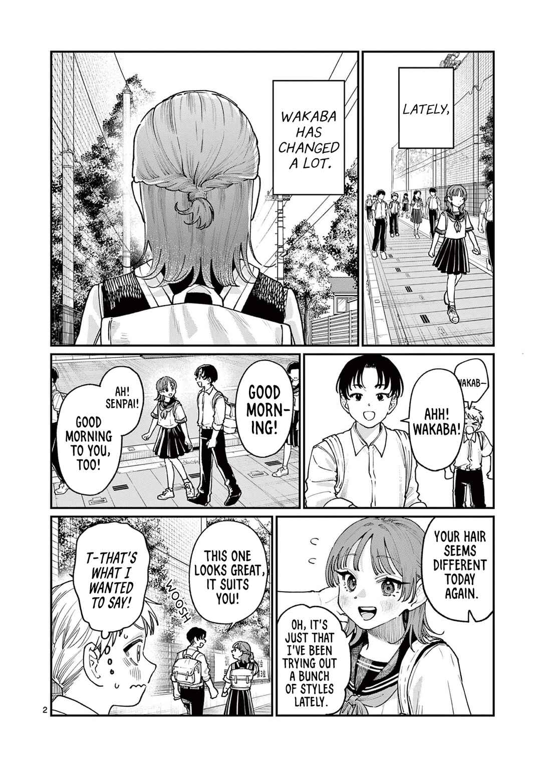 Wakaba-san Chi no Aoi Koi Chapter 27 - Page 2