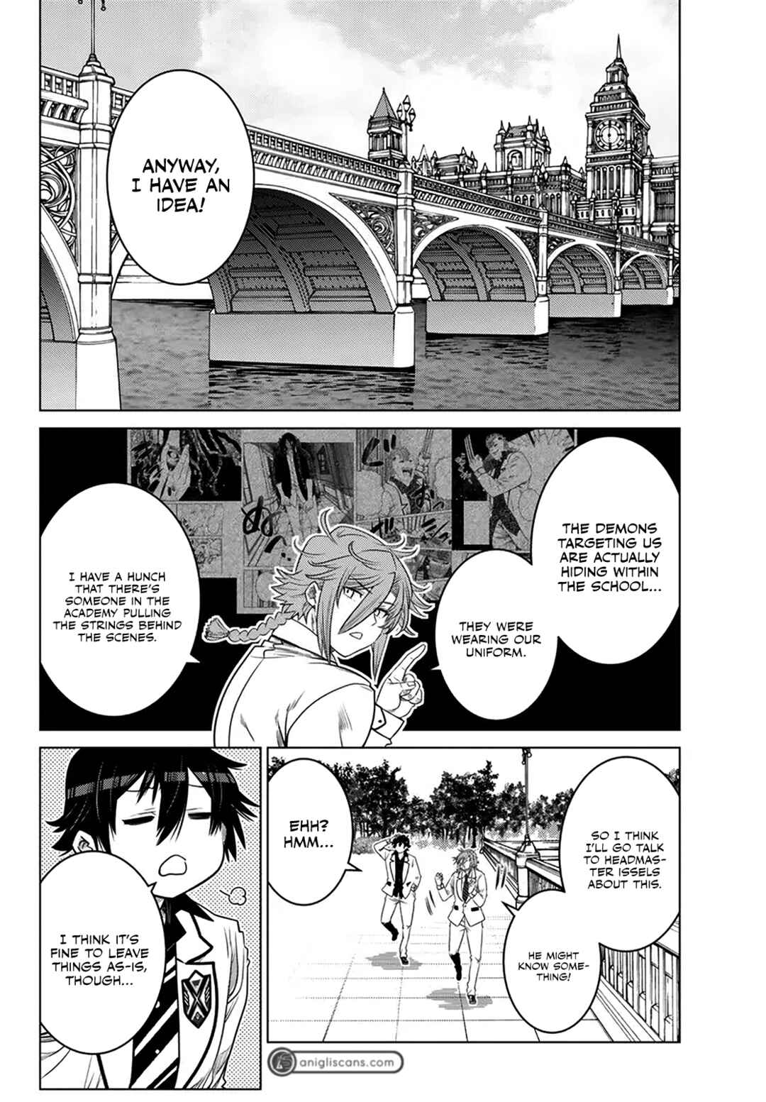 Ochikobore Datta Ani ga Jitsuha Saikyou ~Shijou Saikyou no Yuusha wa Tensei-shi, Gakuen de Mujikaku ni Musou Suru~ Chapter 19 - Page 38