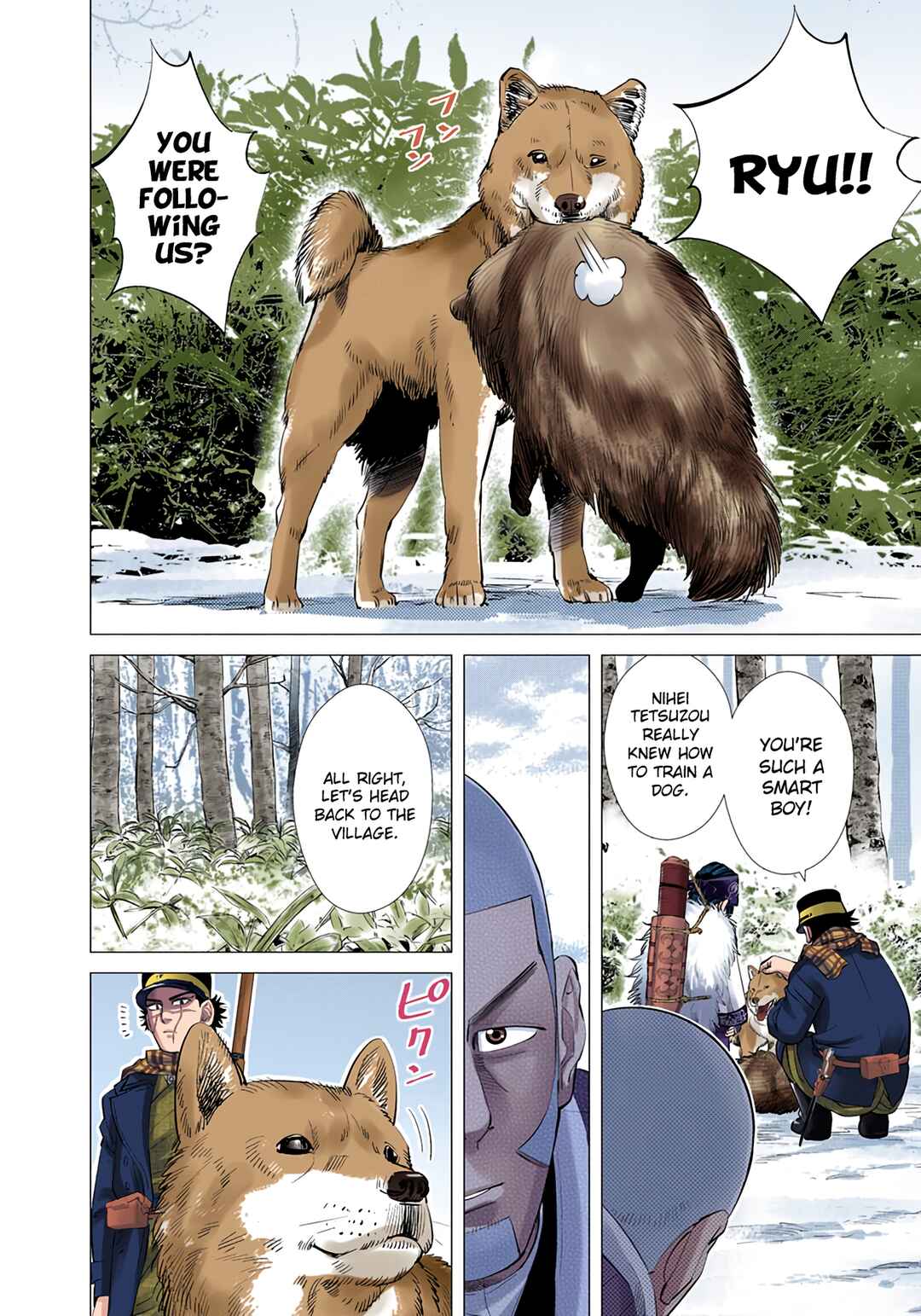 Golden Kamuy (Official Colored) Chapter 36 - Page 10